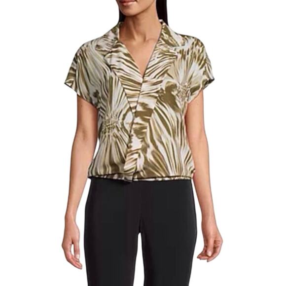 Worthington time warp marble lightweight blouse size XL - Picture 1 of 7